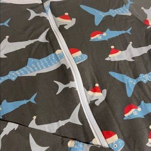 Kickee Christmas sharks, size 8